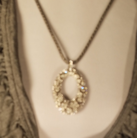large crystal covered pendant - Picture 6 of 6